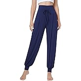 NACHILA Women's Pajamas Pants Soft Joggers Cooling Sleep Pants Comfy Pj Bottoms,Viscose Made from Bamboo S-XL