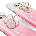 Galaxy S8 Plus Case,Silverback Girls Bling Glitter Sparkle Cute Phone Case with 360 Rotating Ring Stand, Soft TPU Outer Cover + Hard PC Inner Shell Skin for Samsung Galaxy S8 Plus -Pink