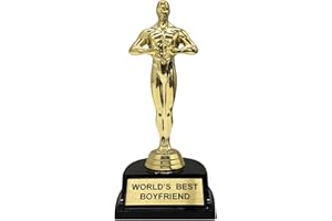 AAHS!! ENGRAVING World's Best Boyfriend Trophy-7"