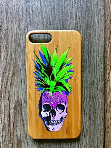 Dying in the Tropics Unique Wooden iPhone 7 Plus Phone case shock absorbent