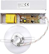 Long Life Lamp Company 3w LED Emergency Light Round Recessed Non-Maintained view 4