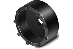 Bonbo 31510 Axle Nut Socket - 9 Pin Hub Nut Socket Fits for GM 2020+ Silverado and Sierra 2500/3500 Trucks with 11.5" and 12"