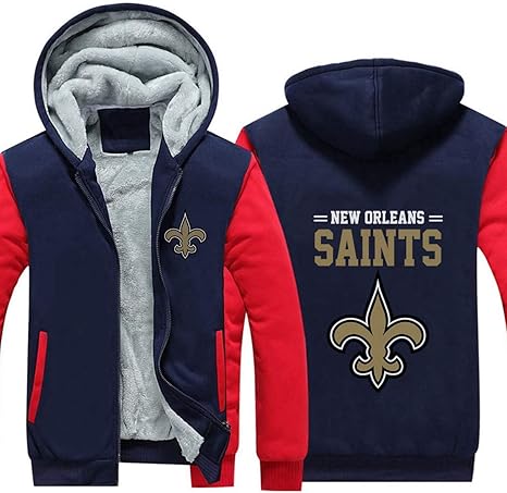 saints jersey hoodie
