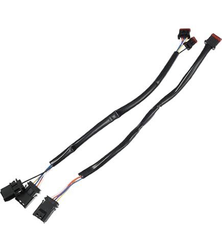 Namz Handlebar Wiring Extension Harness For Harley-Davidson – 12 Inch, Fits Dyna, Softail, Sportster (1996-2006)