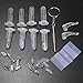 Asher Eyeglass Sun Glasses Screw Nut Nose Pad Set Optical Repair Tool Assortment Kit (repair kit)