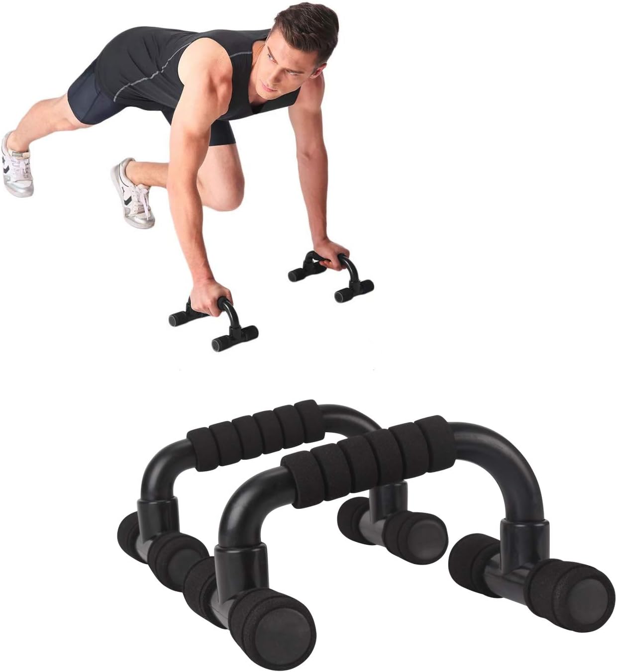 TrimTone Push Up Bar Home Gym Exercise Fitness Equipment