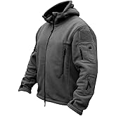 ReFire Gear Men's Warm Military Tactical Sport Fleece Hoodie Jacket