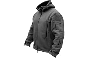 ReFire Gear Men's Warm Military Tactical Sport Fleece Hoodie Jacket