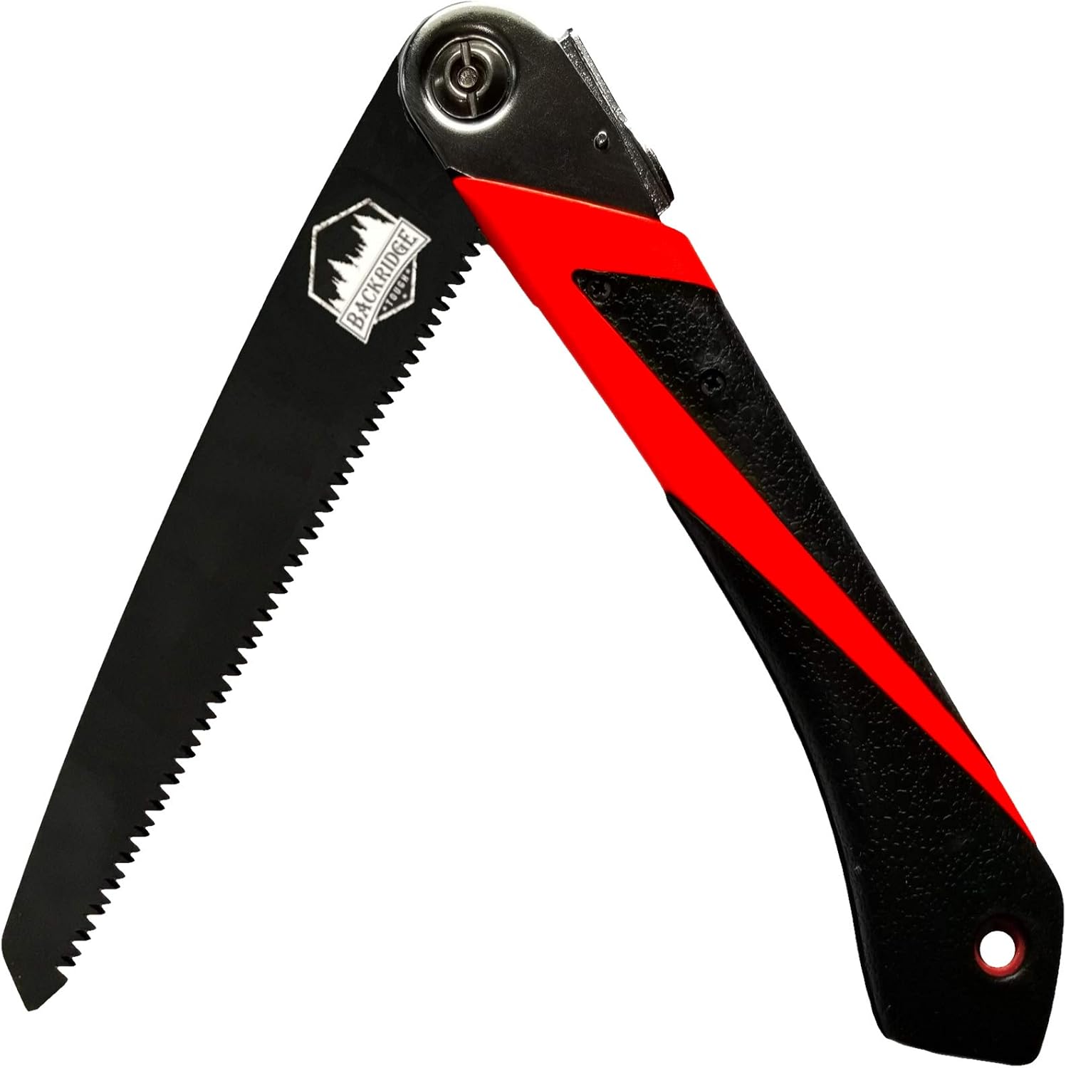 Folding Saw - Great for Camping, Survival, Backpacking, Tree Trimming, Pruning - Portable, Foldable Hand Tool - Triple-Cut Razor-Sharp Teeth - Anti-slip Handle - SK5 Steel Teflon Coated 8 Inch Blade: Home Improvement