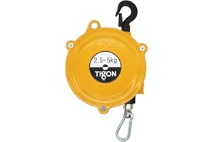 MIJIN Tigon TW-5 Spring Balancer, Tool Balancer with Steel Cable, (Load Capacity: 2.5-5.0 kg/5.5-11 lbs)