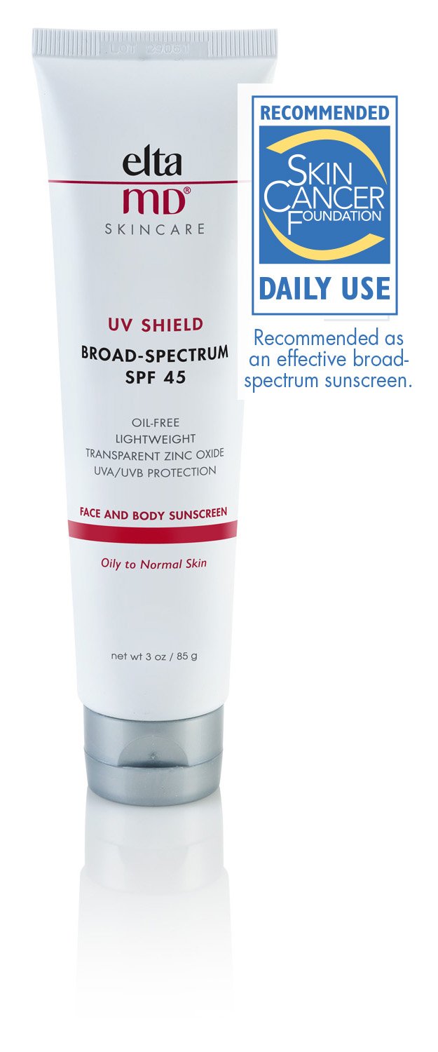 EltaMD UV Shield Full-Body Sunscreen Lotion Broad-Spectrum SPF 45, Non-Greasy, Dermatologist-Recommended Mineral-Based Zinc Oxide Sheer Formula, 3 oz: Premium Beauty