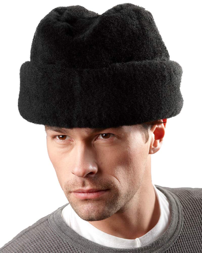 frrMouton Sheepskin Russian Cossack Hat