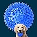 3 Pcs Pet Squeaky Chewing Balls Puppy Chew Toys Soft Stab Balls Cleaning Teeth Toys Play Balls with High Bounce for Large Medium Small Pet Dog Cat