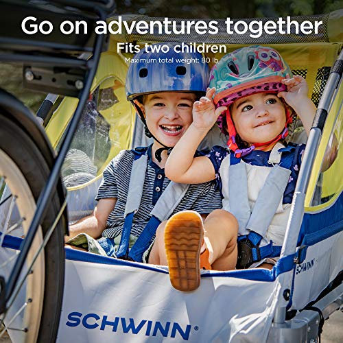 schwinn baby bike trailer