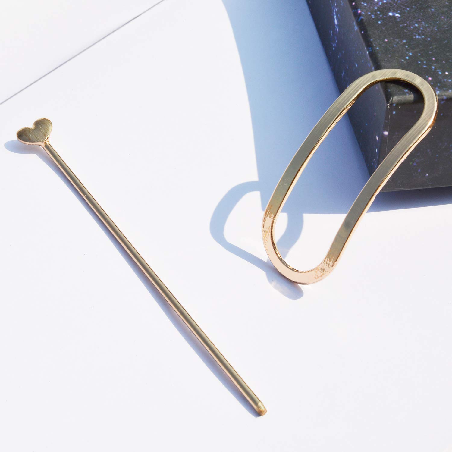 Hair Clips for Women, Kapmore 8PCS Minimalist Dainty Hair Clips Geometric Hairpin Clamps Hair Styling Accessories for Girls Women : Beauty