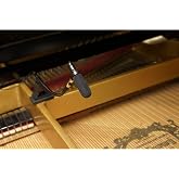 Rannsgeer PMMB19-XLR Piano Clip-On Condenser Microphone | Built-In Rechargeable Phantom Power, No Mixer or Audio Interface Required, Zero-Latency Wired XLR