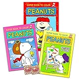 Peanuts Gang Coloring and Activity Book Set -- 3 Coloring Books Featuring Snoopy, Charlie Brown and More (Peanuts Party Supplies)