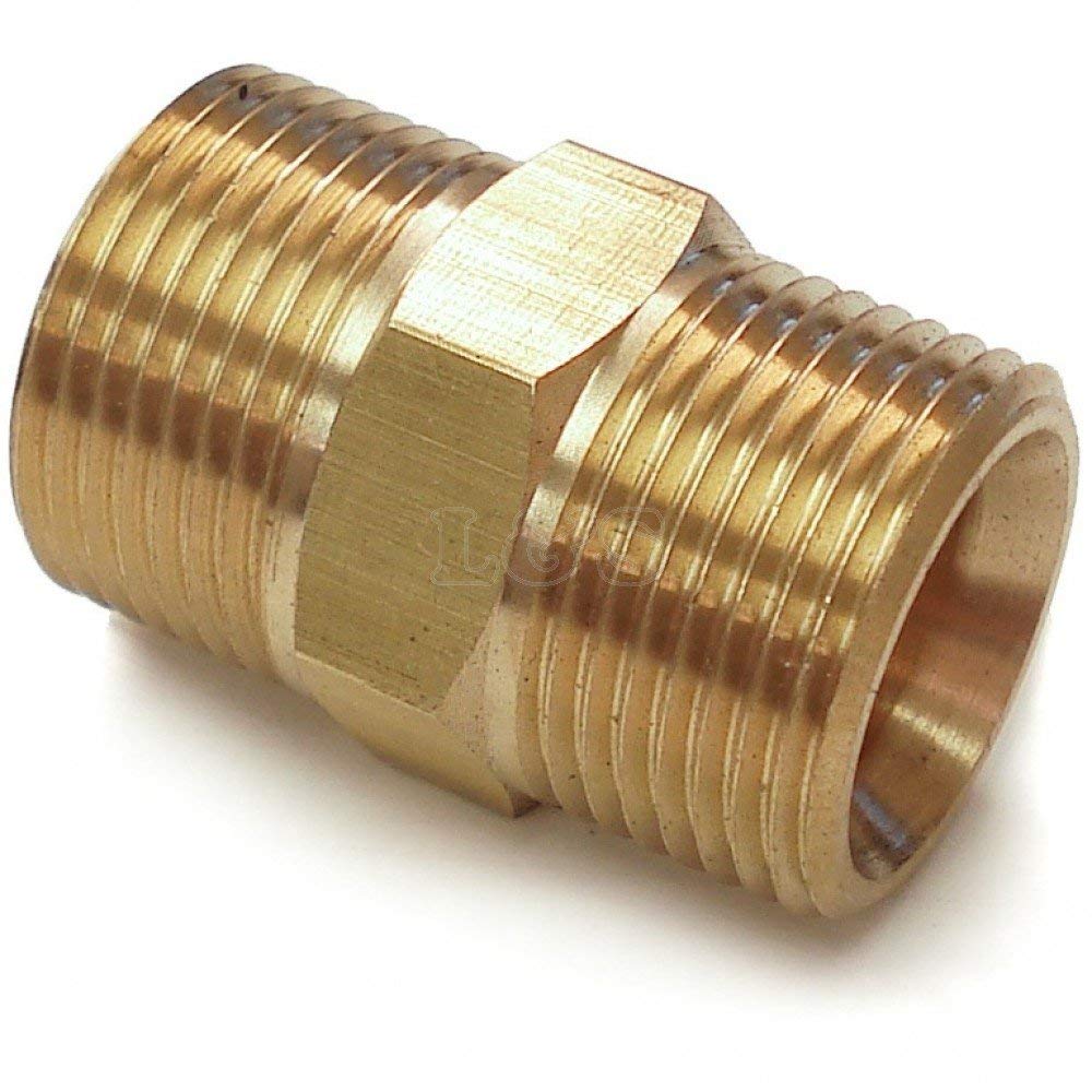 Karcher Pressure Washer Hose Joiner M22 Male/Male - L&S Engineers