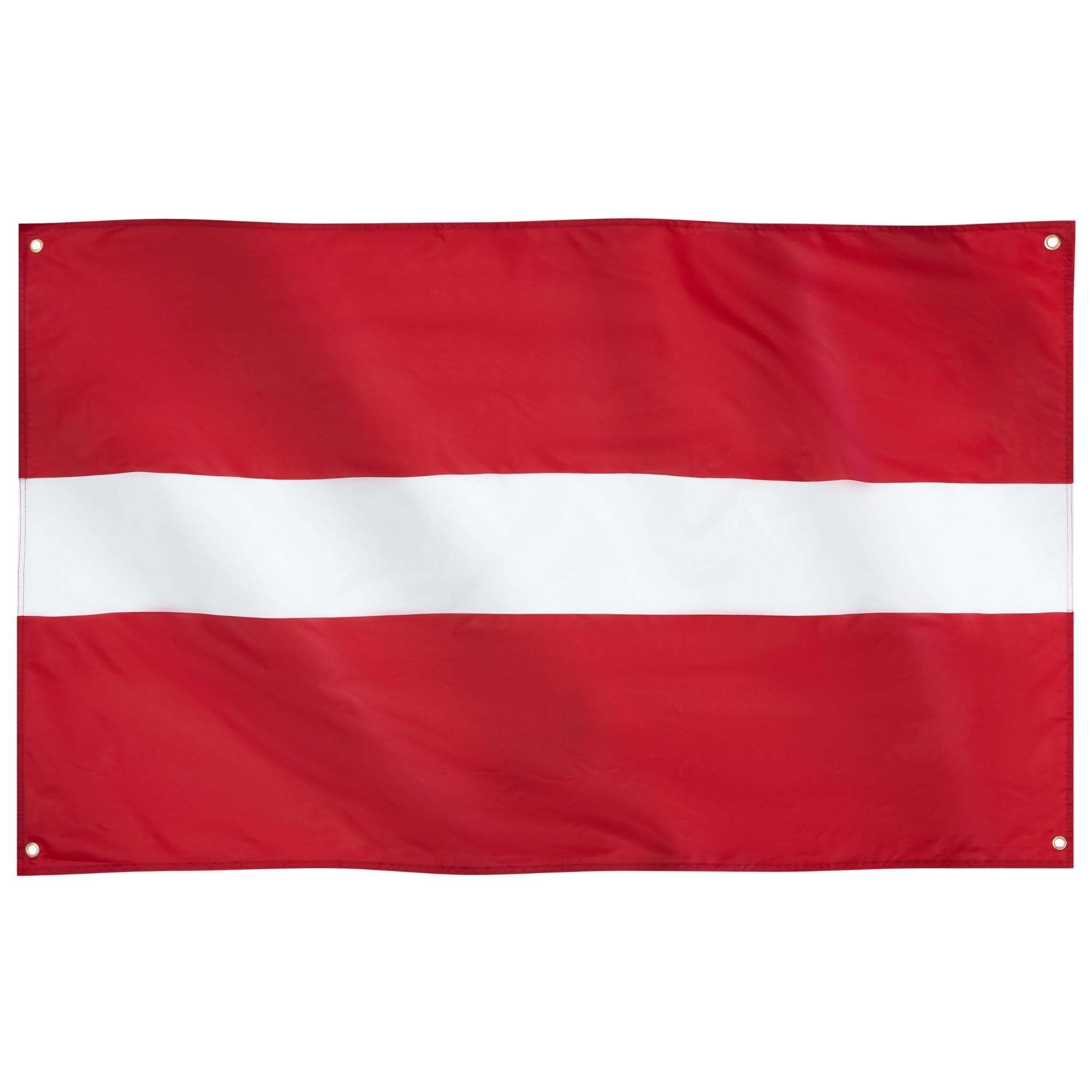 Runesol Latvia Flag, 91x152cm, 3ft x 5ft, 4 Grommets, Eyelet In Every Corner, Latvian Flag, Republic Of Latvia Flag, Premium Flgas, Inside, Outside, Vivid Colours, Declaration of Independence Day — image 1