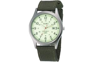 KINRUI MENS WATCH Luxury Brand Military Watches Men Quartz Analog Canvas Clock Sports Watches Army Military Watch