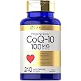 Carlyle CoQ10 100mg | 240 Softgels | Mega Q-Sorb Coenzyme Q-10 | with Black Pepper Extract | Non-GMO, Gluten Free Supplement