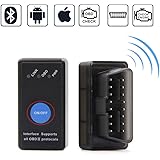 BOKIN OBD2 Scanner, Bluetooth OBD 2 Diagnostic Scanner - Check Engine Light Code Reader for ALL Cars – ODB II Diagnostic Scan Tool for Android, iOS IPhone, Windows, Symbian