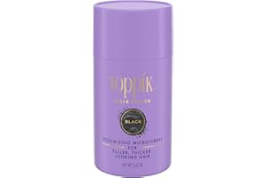 TOPPIK HAIR FILLER Toppik Hair Building Fibers - Black Hair Filler Powder 12g - Instant Hair Thickening & Hair Loss Concealer for Men & Women - Keratin Hair Fibers for Thinning Hair