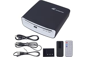 TENGERTANG USB External CD Player for Car with USB Port AUX Port Portable Universal CD Player Plugs into Car Laptop Desktop TV Mac Computer - Plug and Play