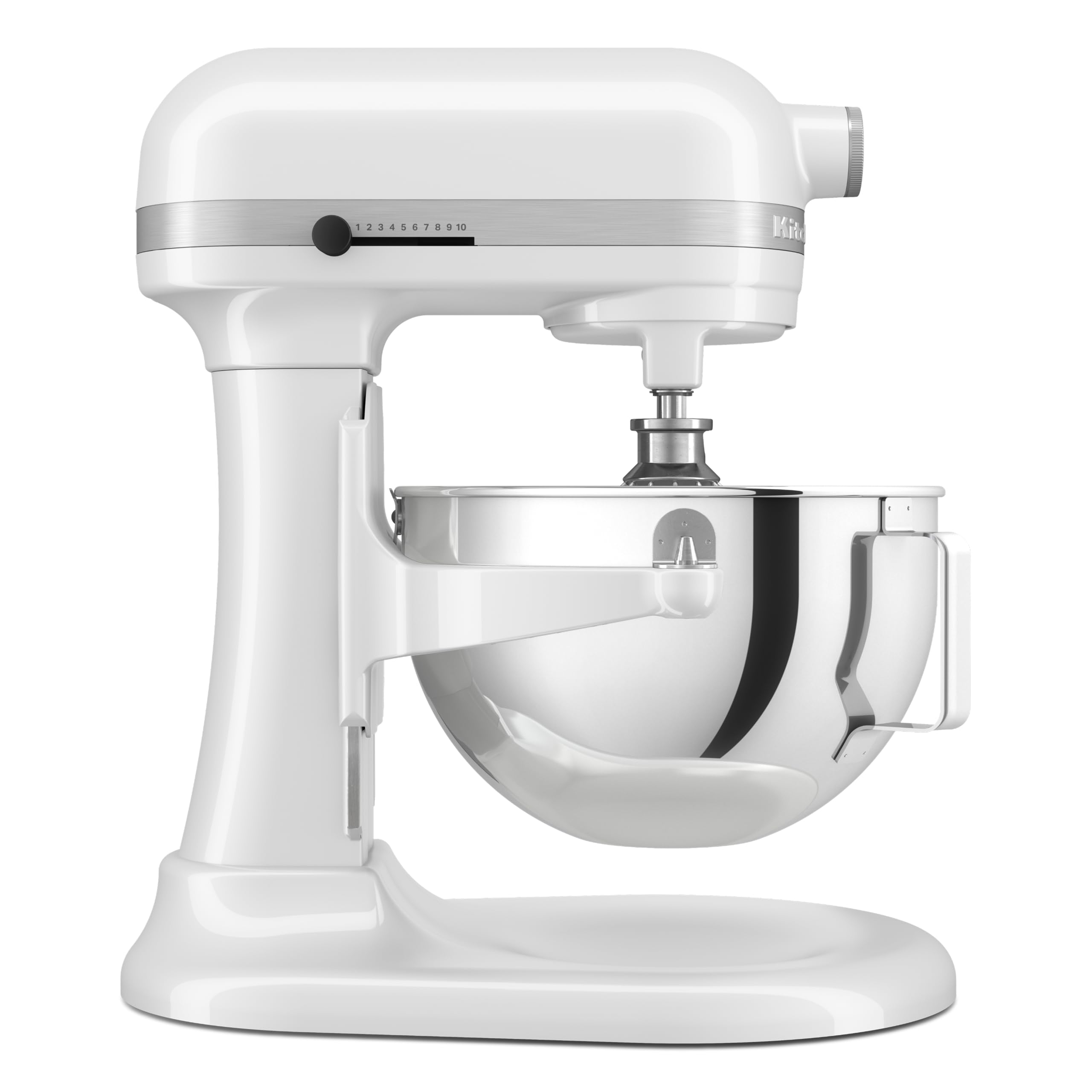 KitchenAid HEAVY DUTY KÜCHENMASCHINE MIT SCHÜSSELHEBER 5,2 L - WEISS 5KSM55SXXEWH 6
