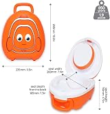 My Carry Potty Travel Potty Clownfish Portable Toddler Toilet Seat view 7