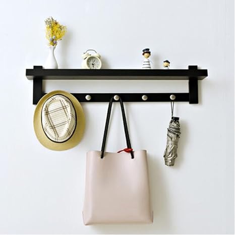 HQQ Estante para Paredes Ganchos Simples Perchero Perchas de Pared
