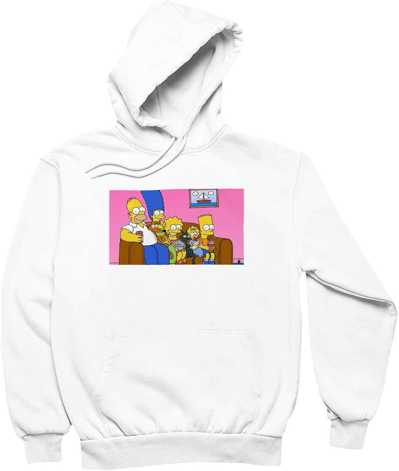Women's The Simpsons Funny Pullover Long Sleeve Design