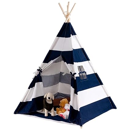 Amazon Com Toy House Indian Play Tent 5 Cotton Canvas Children