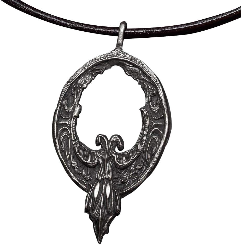 Necklace Cosplay Crow/Swoed Hunter Badge Pendant in Alloy Zinc Orignal Carnival Gifts for Unisex Adults Fans