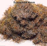 WWS Scorched 4mm Mix Model Basing Static Grass 10g G,O,HO/OO,TT,N.Z Wargames