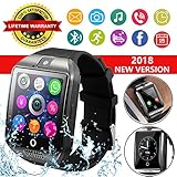 Smart Watch for Android Phones, Bluetooth Smartwatch Touchscreen with Camera, Smart Watches Waterproof Smart Wrist Watch Phone Compatible with Android Samsung iOS iPhone X 8 7 6 6S 5 Plus Mens awomen
