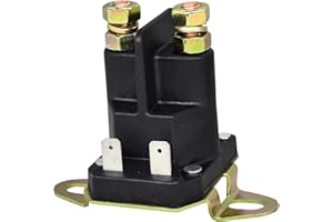 DISENPARTS 12V Starter Solenoid 435-325 532192507 Compatible with Trombetta 862-1221-211-20 812-1221-211 862-1241-211-12 AYP 192507 Poulan Craftsman Husqvarna 539101714 582042801 582042802 21546294