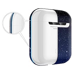 Moon Compatible with AirPods Case Protective Hard