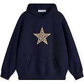 Aelfric Eden Hoodies Leopard Print Star Hoodie Graphic Hooded Pullover Sweatshirt Streetwear 2025 Trendy Tops Outfits