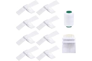 KIBBEH 8 Pack Duvet Snap Clips, Duvet Fasteners, Fastens Comforter Inside Cover to Stay in Place, Keeps Duvet Cover Fixed