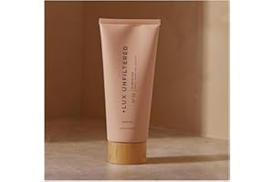 + Lux Unfiltered N°32 Gradual Self Tanner, Hydrating Self Tanning Lotion with Shea Butter & Squalane - Non-Sticky, No Transfer, Natural-Looking Tan - Vegan & Cruelty-Free Sunless Tanner - Santal