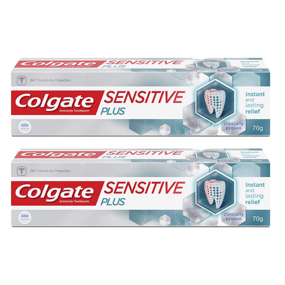 Colgate Sensitive Plus Toothpaste, With Pro Argin Formula for