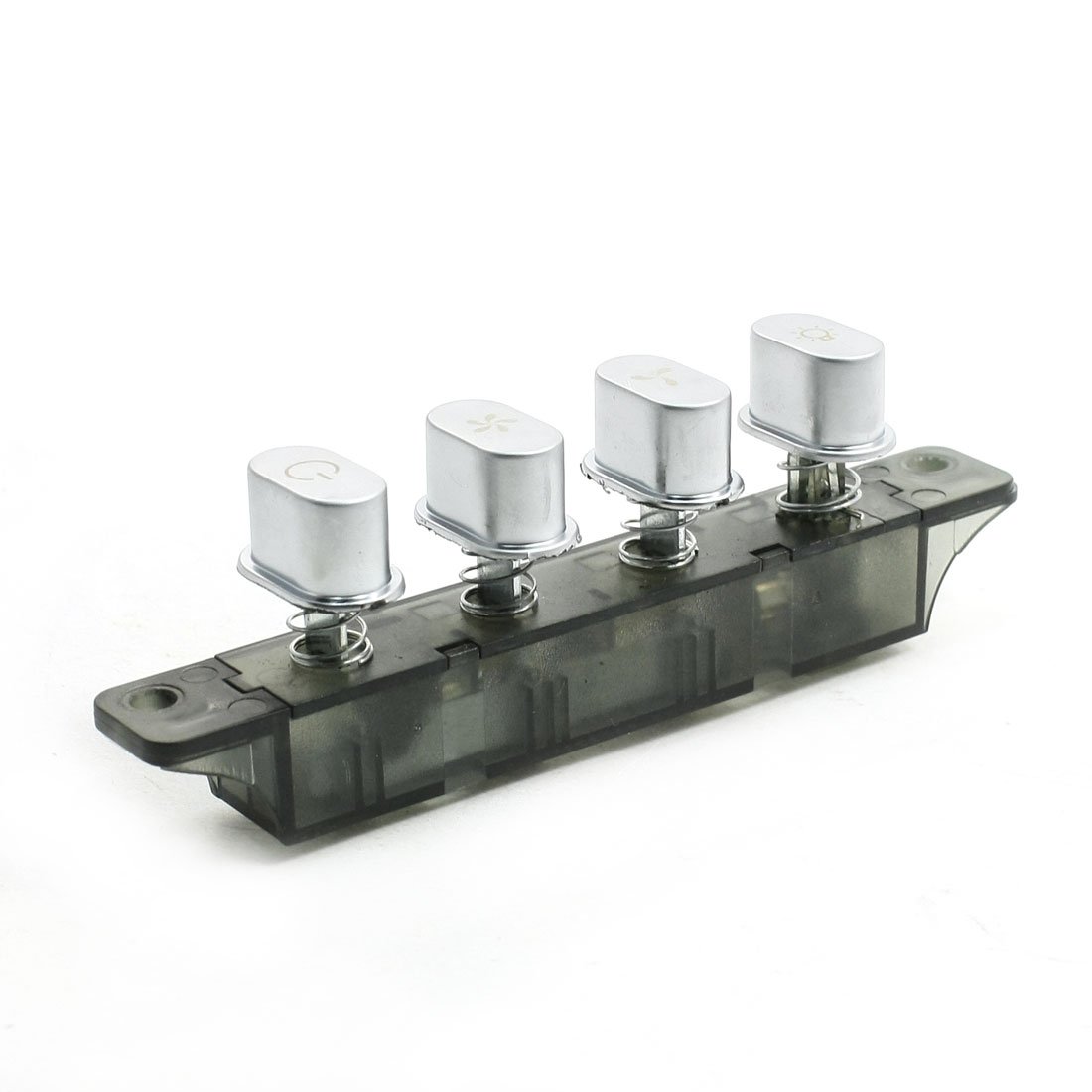 Sourcingmap MQ224C 4 Pushbutton Piano Type Keyboard Switch for Range Hood