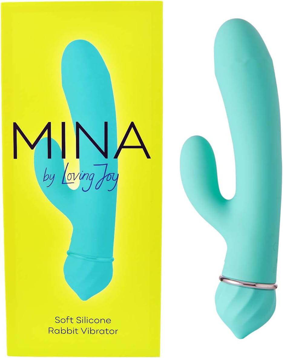 MINA Vibrators Rabbit Vibrator - Rabbit Vibrators for Women - Rabbit Toys Adult - Rabbit Dildos - Rabbit Sex Toys - Vibrators for Women - Adult Sex Toys, 100 g