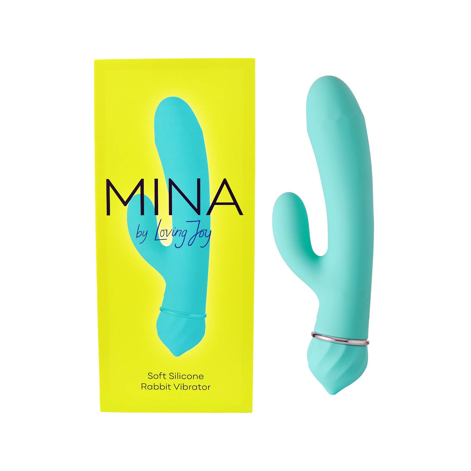 MINA Vibrators Rabbit Vibrator - Rabbit Vibrators for Women - Rabbit Toys Adult - Rabbit Dildos - Rabbit Sex Toys - Vibrators for Women - Adult Sex Toys, 100 g