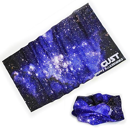 Gust Sport Headband - Multifunctional Microfiber Sports Headwear - Cycling, Running, Yoga, Fishing, Fashion - Breathable, Moisture Wicking - Works as Scarf, Face Mask, Neck Gaiter, Bandana, Balaclava