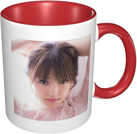 Amazon Co Jp 4色 深田恭子 マグカップ 耐熱マグカップ コーヒー グッズ 陶器 グラスグリーン 大容量 真空断熱 ギフト 330ml ホーム キッチン