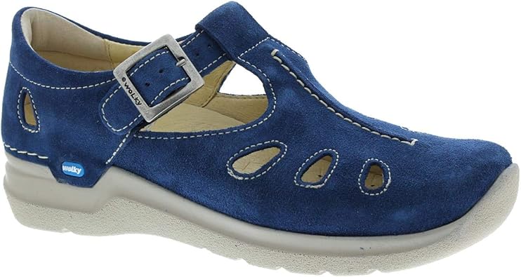 blue mary janes
