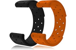 LIVLOV V11 Replacement Armband Strap Compatible with Scosche Rhythm+, Polar OH1, Magene Heart Rate Monitor, 25mm Adjustable Waterproof Wristband for Garmin Smartwatch