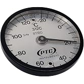 PTC 312C Surface Thermometer, Dual Magnet Mount, -20&deg; to 120&deg;C